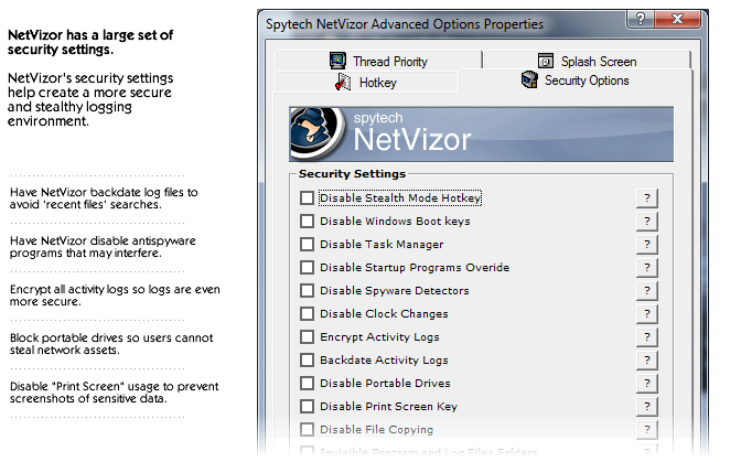 eliminación de spyware.netvizor